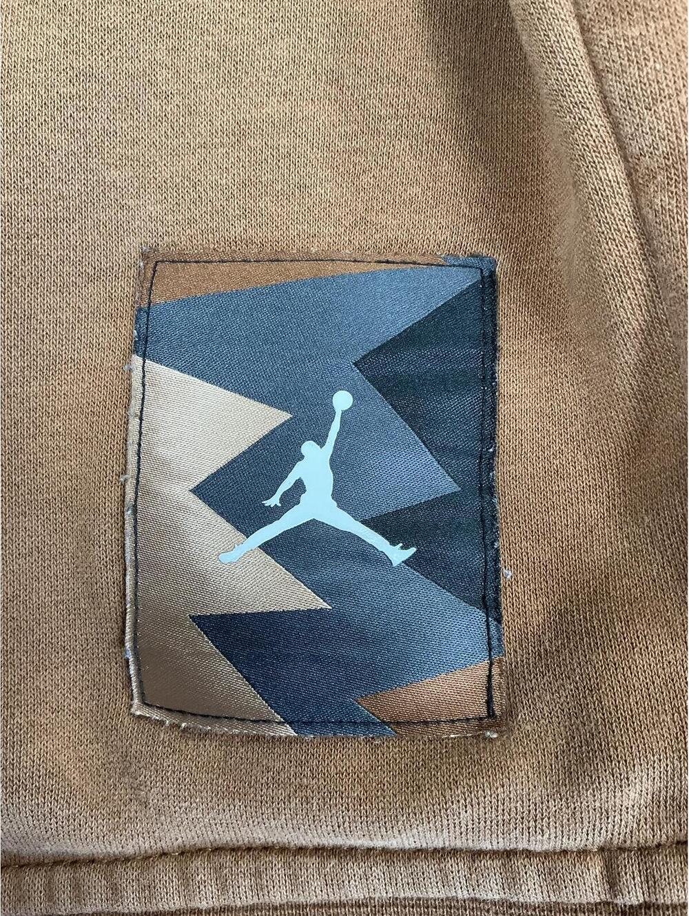 Jordan Brown Hoodie with Graphic Logo XXL - Picture 5 of 8